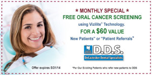 Oral Cancer Screening Coupon